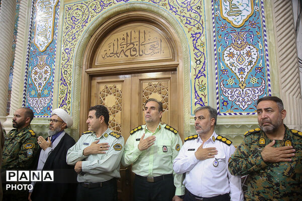 وداع با پیکر مطهر شهید عباس آقایی در قم