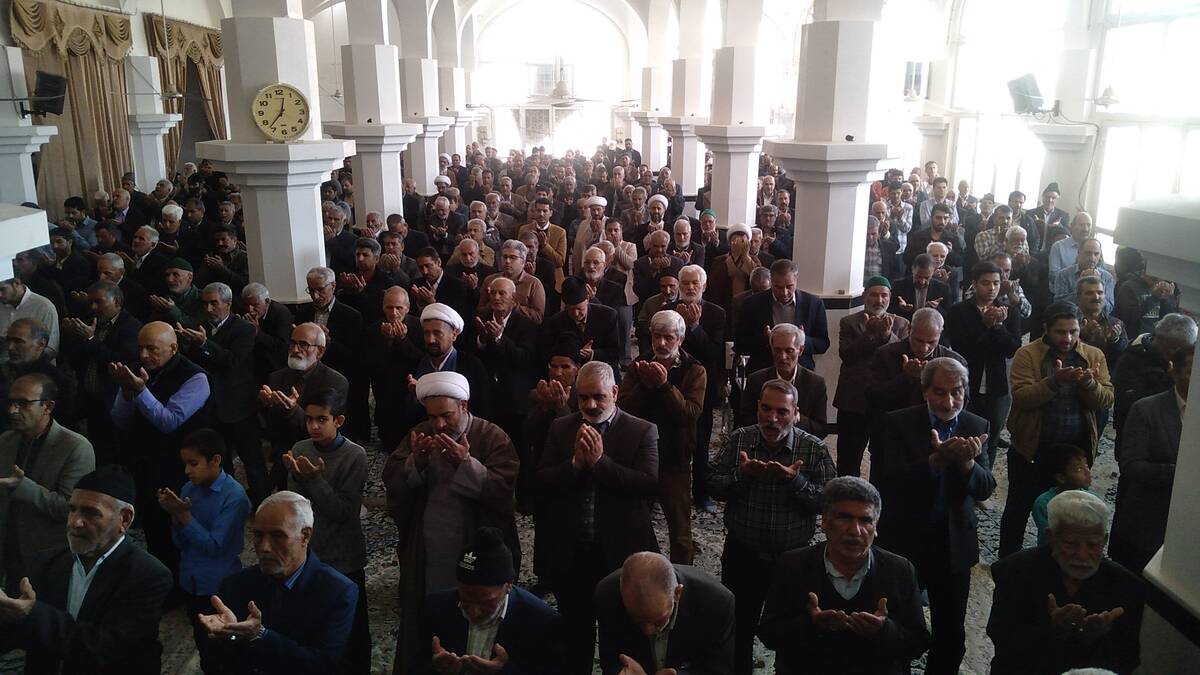 نماز عبادی و سیاسی جمعه در شهرستان خلیل آباد