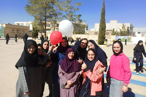 پویش یک روز با ورزش در مدارس شهرستان آباده