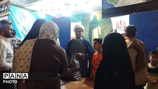 موکب مسجد الغدیر  نیشابور در مهمانی کیلومتری  عید غدیر خم 