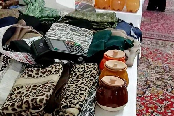 برپایی نمایشگاه مشاغل خانگی در شهر جعفریه
