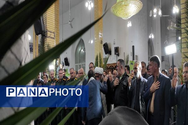 وداع شور انگیز با شهید گمنام در مدارس شهرستان اسکو