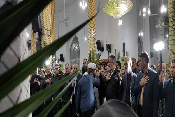 وداع شور انگیز با شهید گمنام در مدارس شهرستان اسکو