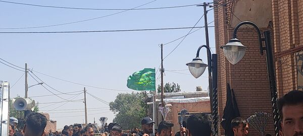 عزاداری ظهر عاشورا در روستای حسن آباد بلهر 
