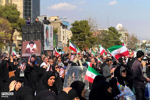  راهپیمایی اقتدار بعد از نماز جمعه - مصلای تهران