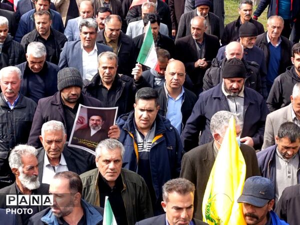 راهپیمایی روز جهانی قدس در اسلام آباد غرب