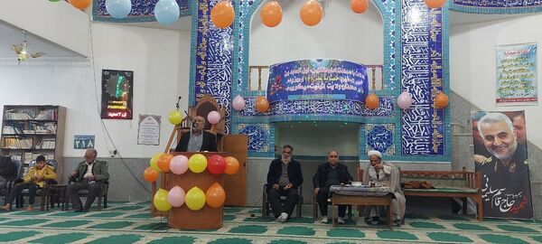 جشن ولادت امام علی (ع)در مسجد جامع روستای ارغا