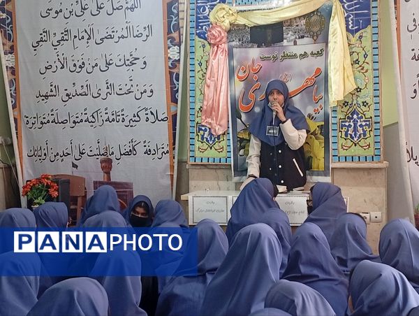 جشن نیمه‌شعبان در دبیرستان دکتر جواد حداد۲ ناحیه پنج مشهد