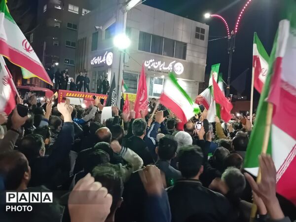 خروش پرشور مردم کاشمر در پی جنایات آمریکایی، صهیونی 
