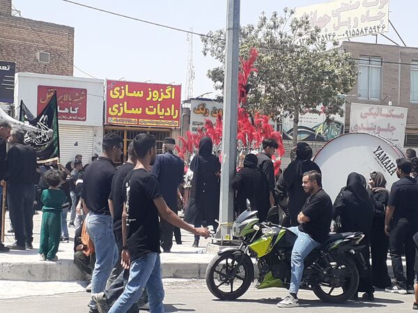 جلوه‌ای از روز عاشورا در بجنورد