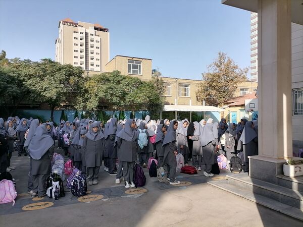 دبستان مصلی نژاد حضرت زینب میزبان مراسم آغاز سال تحصیلی شد