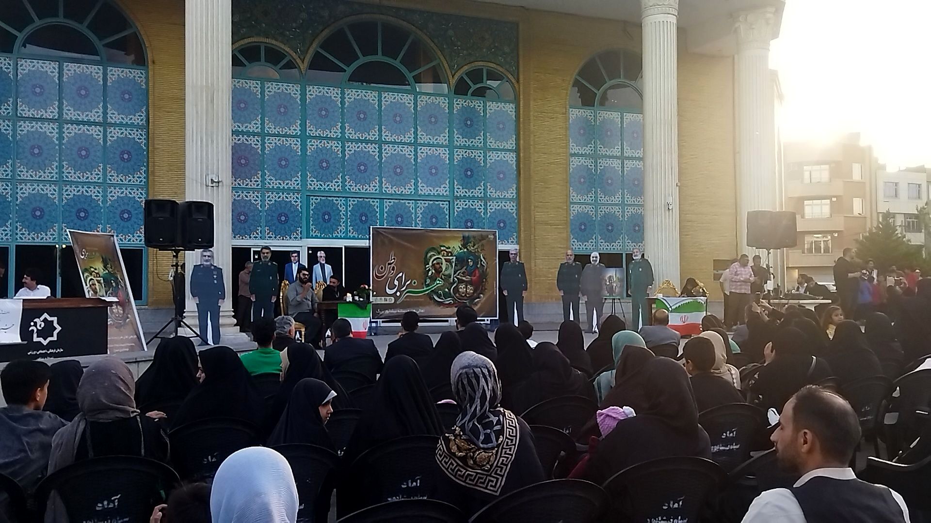 اهالی فرهنگ، هنر و رسانه نیشابور همانند مردم پای کار انقلاب 