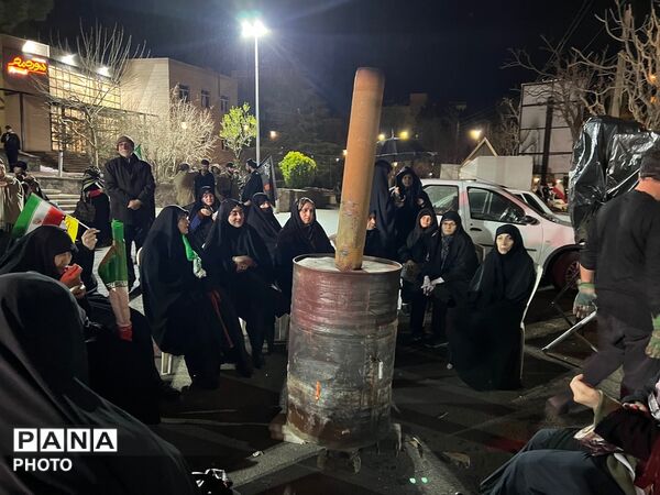 برپایی ایستگاه صلواتی در عظیمیه کرج