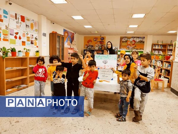 هفته دفاع مقدس در کتابخانه الزهرا بجنورد