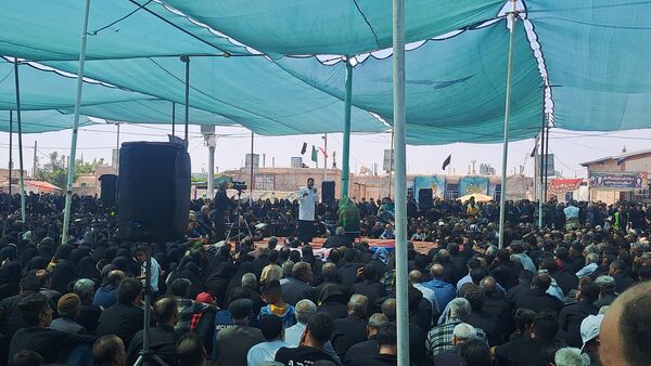 بزرگترین اجتماع حسنیون کشور همراه با تعزیه خوانی در روستای کفکی خراسان رضوی