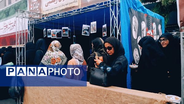 پیاده‌رویی جاماندگان اربعین حسینی در فردیس