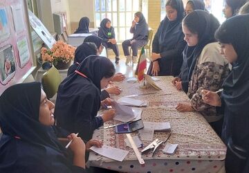 انتخابات شورای دانش‌آموزی در دبیرستان پویش ناحیه ۳ شیراز