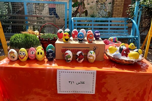 جشنواره «نوروز رنگارنگ» در دبستان شهید سلیمی جهرمی کهریزک