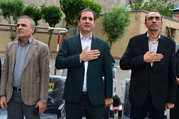 برگزاری مراسم هفته زمین پاک در بهارستان‌دو