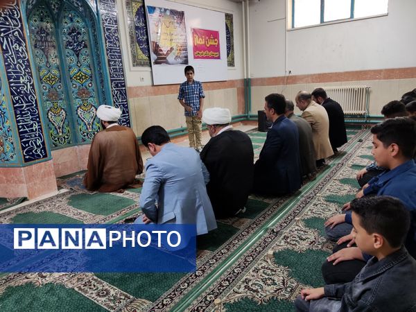 ترویج فرهنگ نماز جماعت در مدارس شهرستان قدس با برنامه "مهر تا مهر "