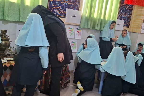 طنین زنگ انقلاب در مدارس شهرستان شهریار 
