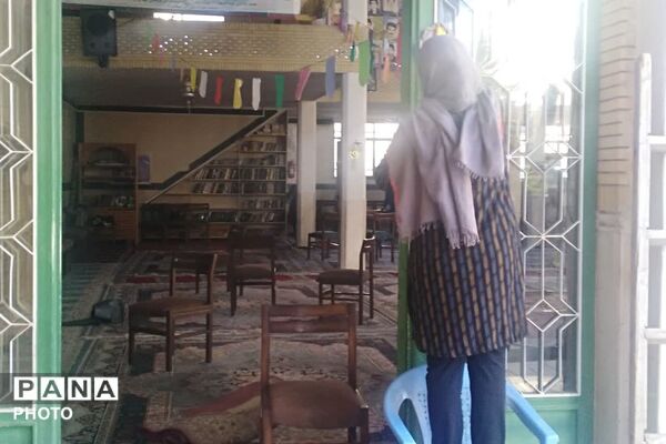 غبار‌روبی مساجد در آستانه ماه مبارک رمضان