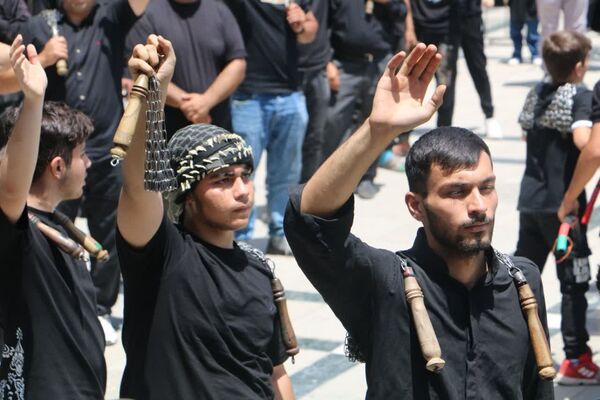  مراسم عزاداری ظهر عاشورا در صفادشت