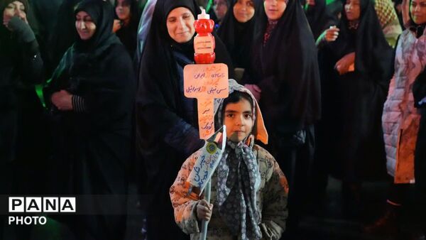 محکومیت مردم کمالشهر در جنایات رژیم امریکایی واسرائیلی 