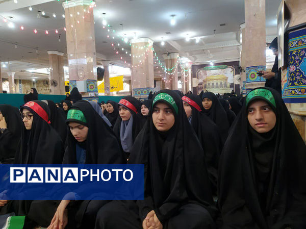 اجتماع یکهزار نفری سفیران مقاومت در مسجد جمکران 