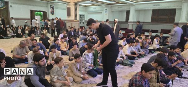 جشن تکلیف دانش آموزی پسران منطقه ۲ تهران