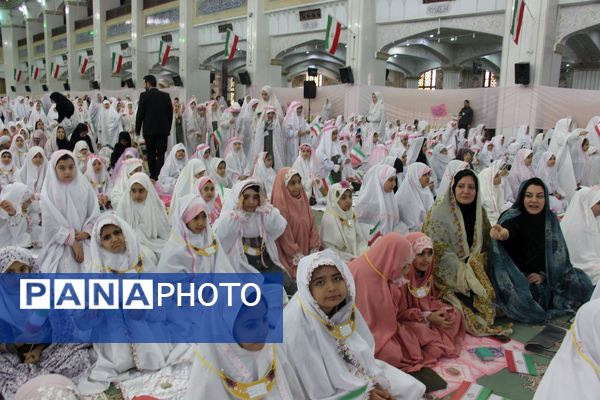 جشن تکلیف ۵۰۰۰ نفری دختران تبریز