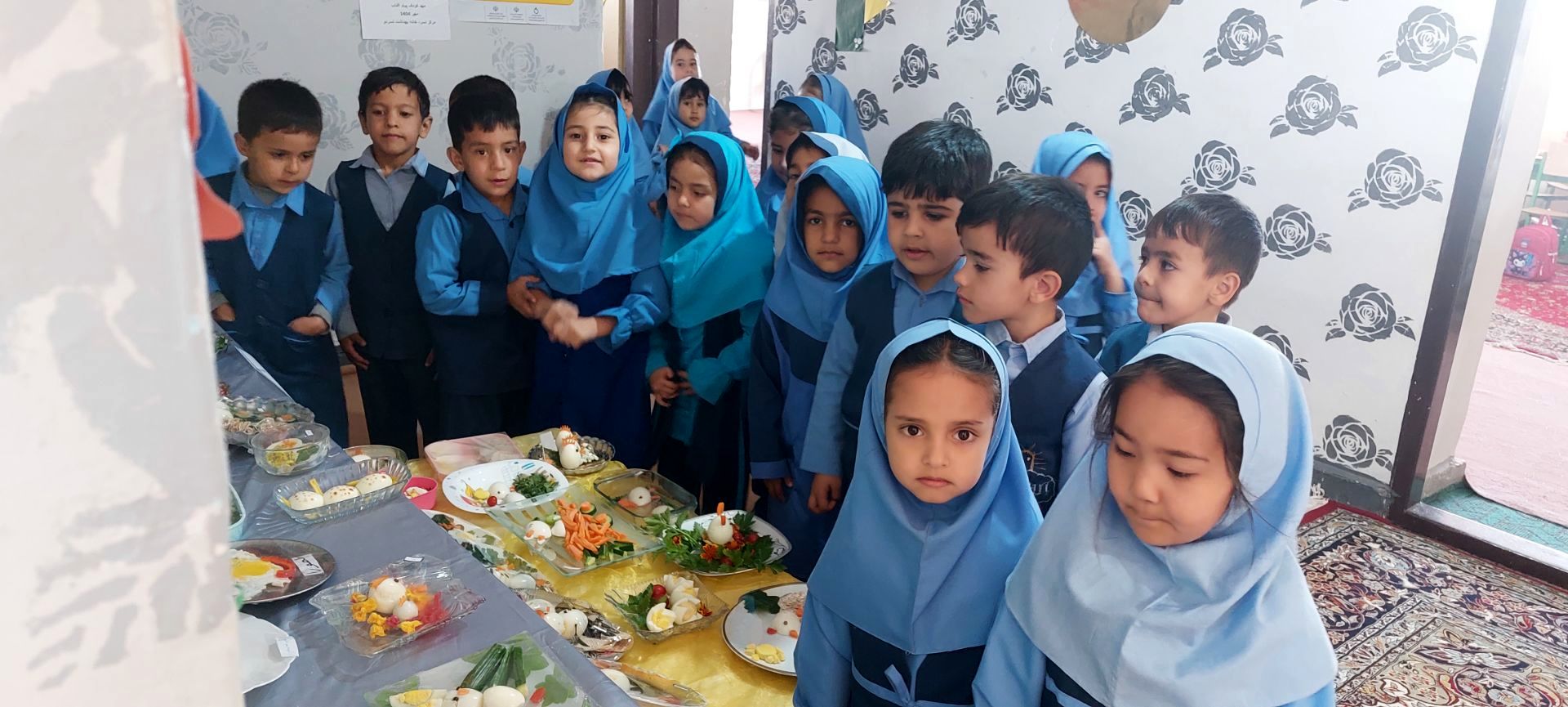 جشن روز جهانی تخم مرغ در کودکستان آفتاب