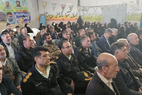 مراسم بزرگداشت حماسه ۹ دی در شهرستان بیضا