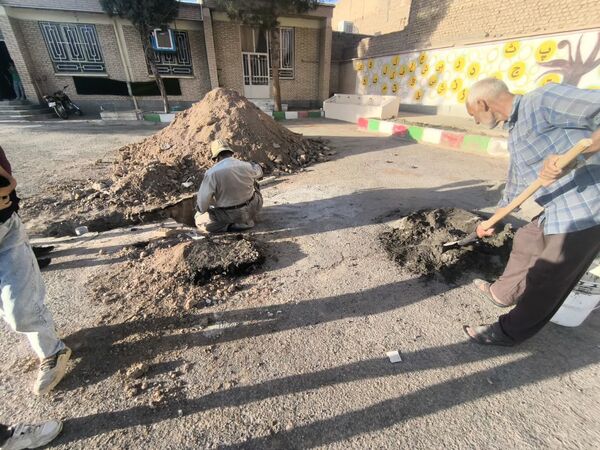 فعالیت های پروژه مهر دبستان شهید پسندیده ی فدافن