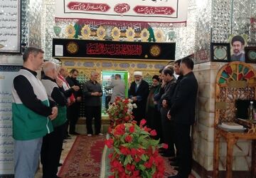 خادمان‌مکتب شهادت پرچم خدمت به آرمان های رهبر شهید را برافراشتند