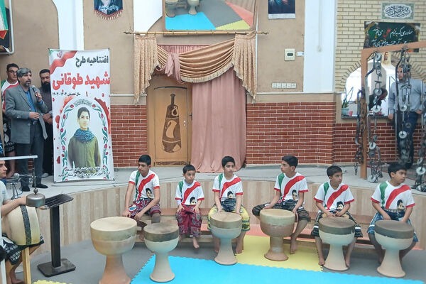 افتتاح طرح شهید طوقانی در شهرستان آباده