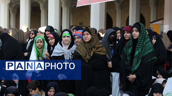 جلوه‌هایی از حضور نوجوانان قمی در رزمایش شکوه اقتدار 