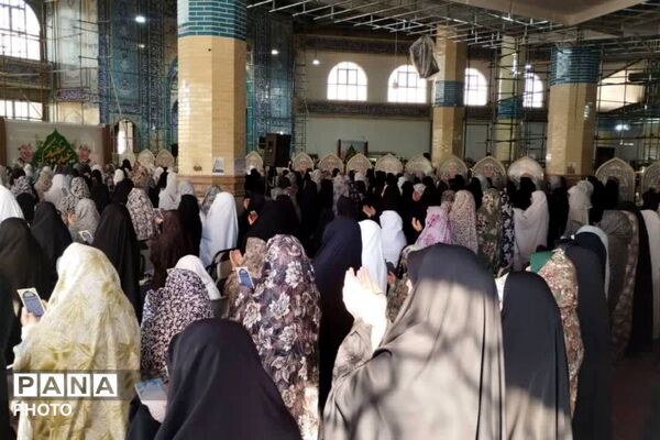  نماز عید سعید قربان با حضور مردم شهید پرور شهرستان قدس