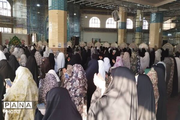  نماز عید سعید قربان با حضور مردم شهید پرور شهرستان قدس