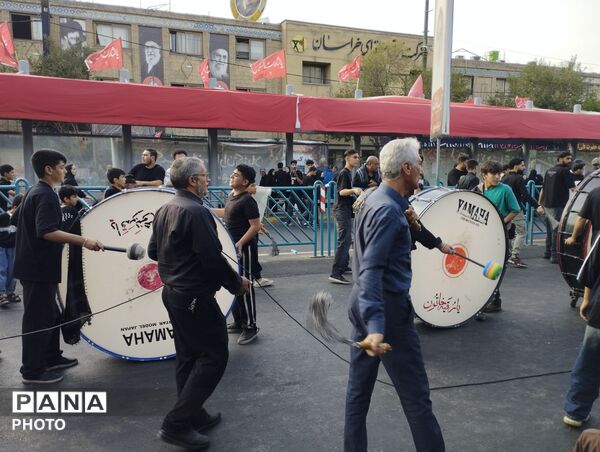 مشهد مقدس در سوگ امام مهربانی ها