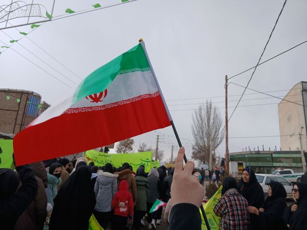 راهپیمایی ۲۲ بهمن ، جلوه‌ای از وحدت و انسجام مردم غیرتمند چاراویماق 