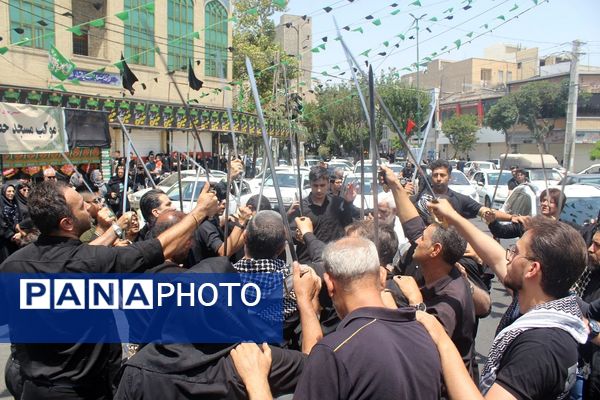 اجرای مراسم شاه‌حسین گویان در شهرستان فردیس