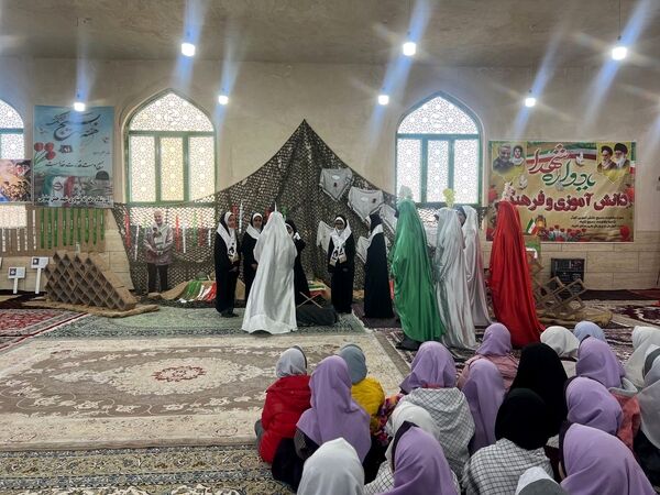 برگزاری گفتمان دینی در مدرسه عشایری دربند