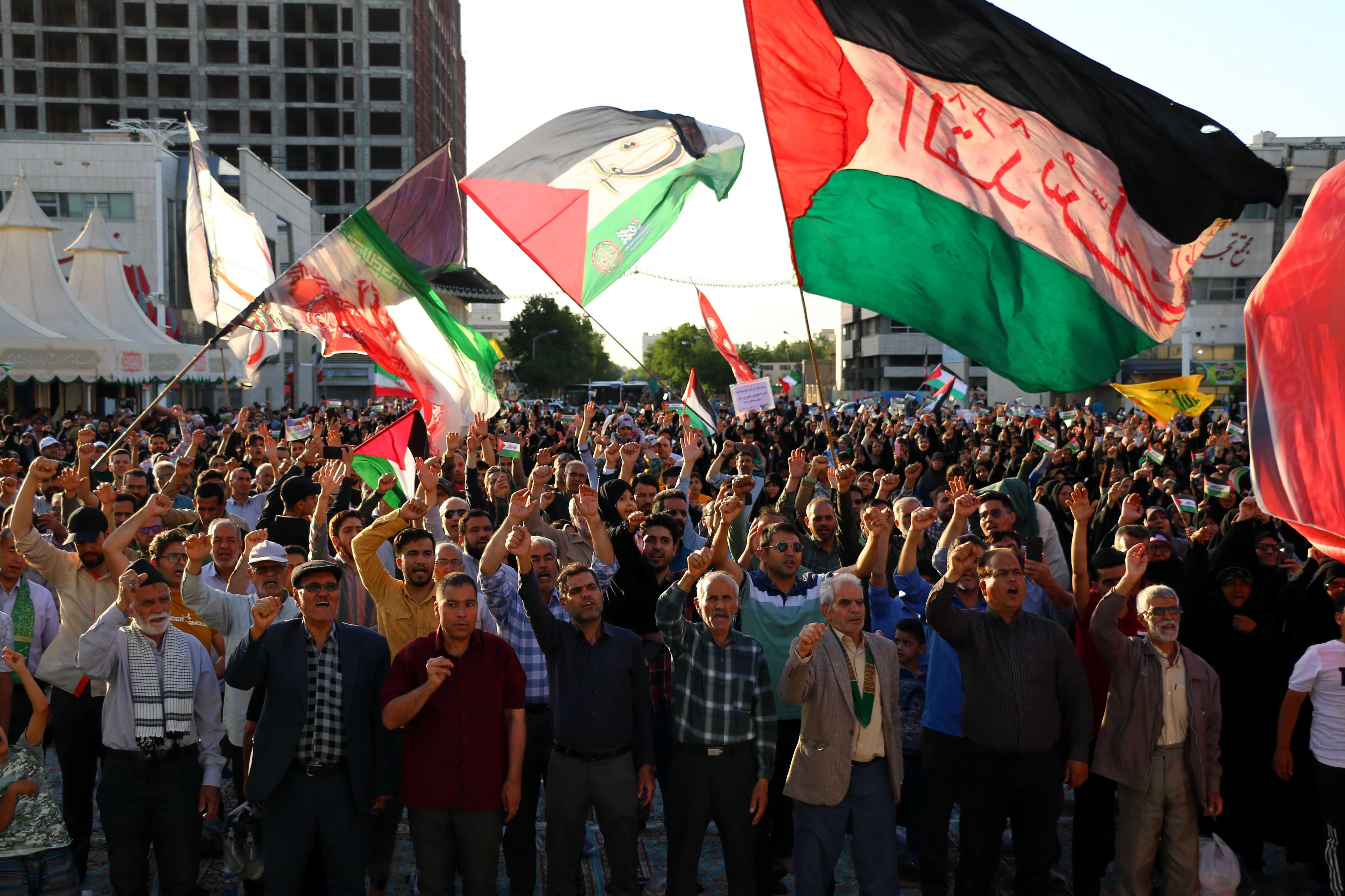 از مشهد تا قدس،اجتماع سراسری فریاد فلسطین در حمایت از ملت مظلوم فلسطین