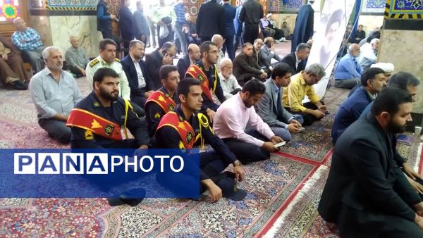 مراسم بزرگداشت شهید سید حسن نصرالله در یزد