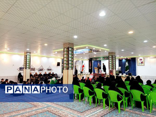 برگزاری هیأت دانش‌آموزی انصارالمهدی در کاشمر 