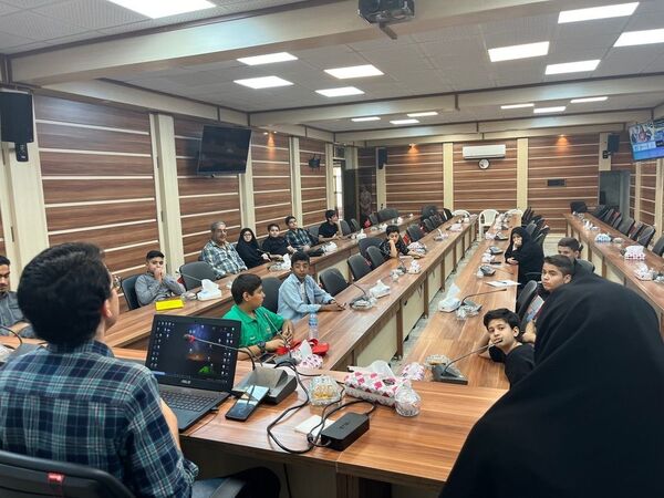 جلسه دوم دوره خبرنگار شو پسران