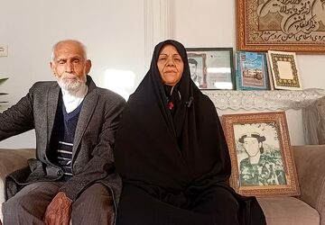 دیدار کادر دبستان سیدحسن میرمحمدی میبد با خانواده شهید علیرضا زارع‌پور