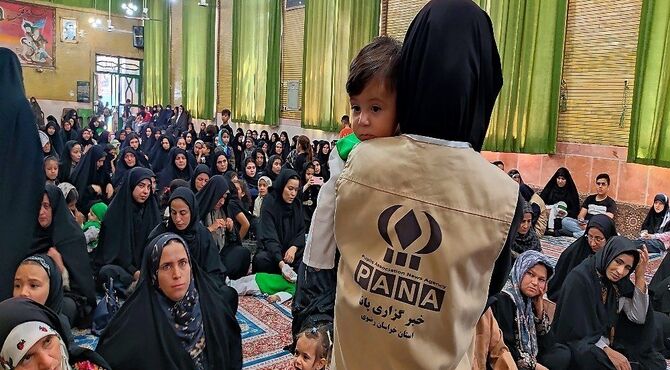 همایش بزرگ شیرخوارگان حسینی در شهر بار نیشابور 
