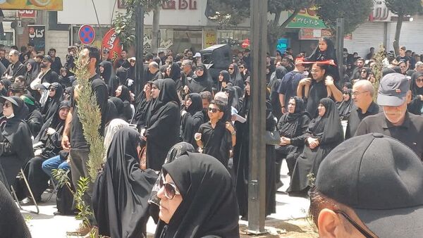 برگزاری تجمع یوم العباس در امامزاده حسن کرج